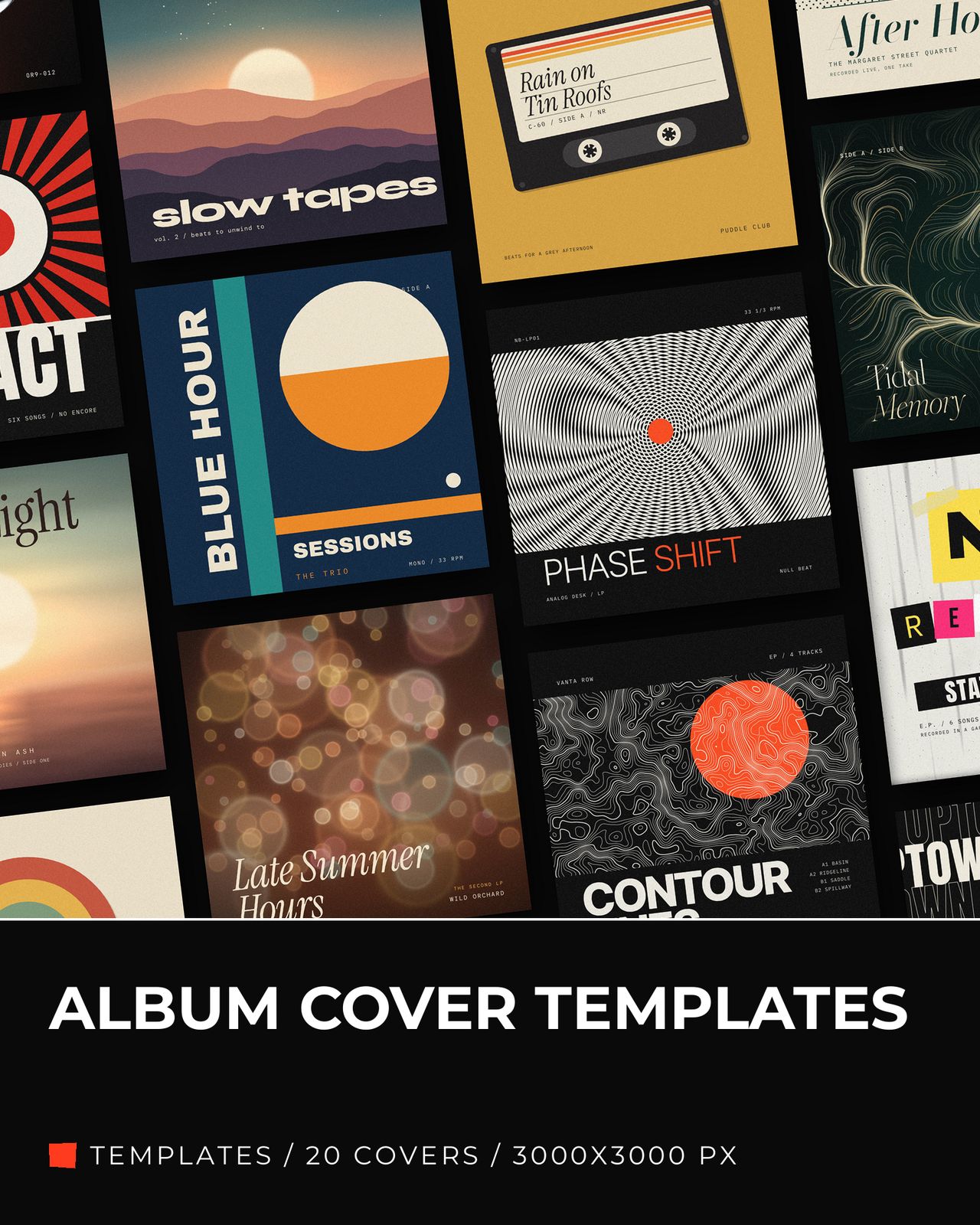 Album Cover Templates