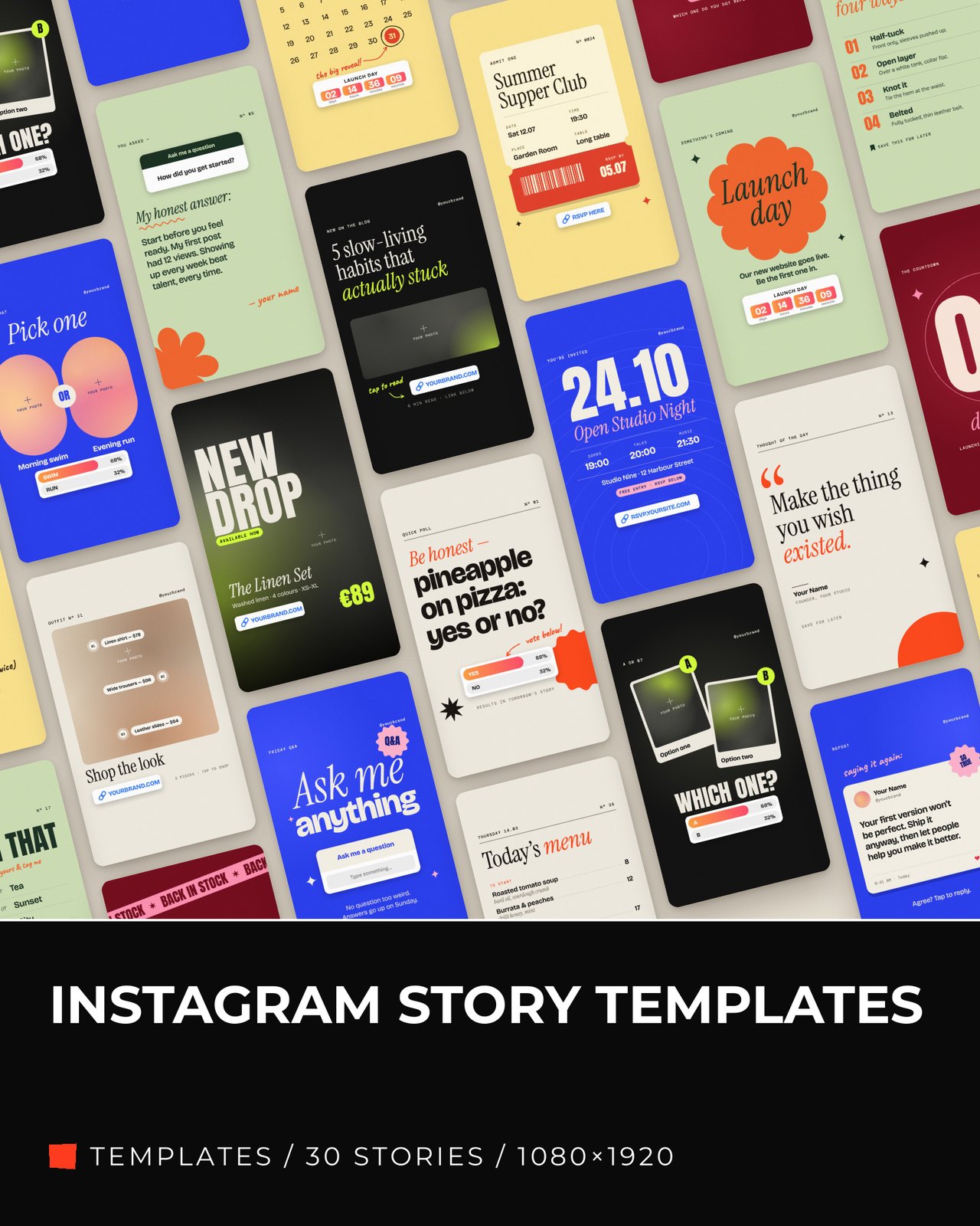 Instagram Story Templates