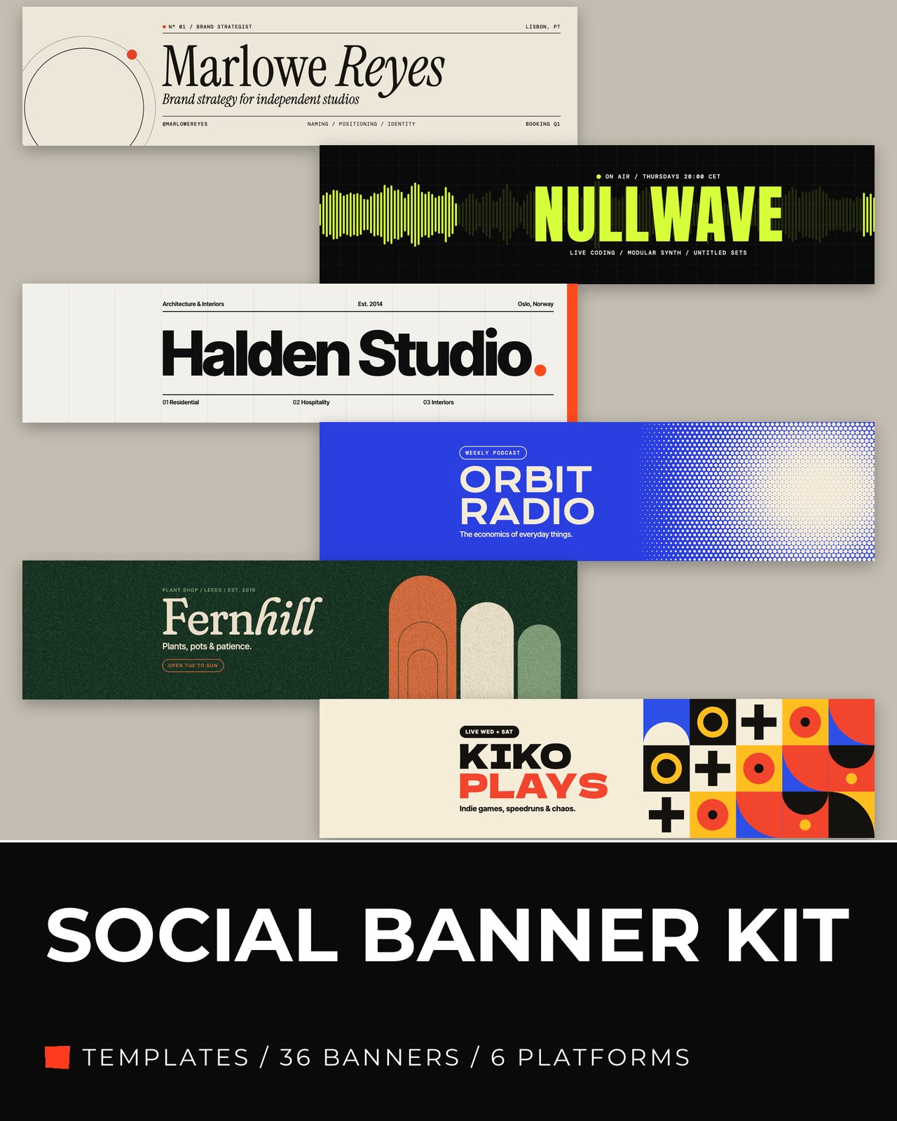 Social Banner Kit